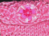 PINK KNITTED TUNIC DRESS - Size 0