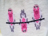 'GALAH TRIO' FLANNEL BOOTIES - Fits 6 to 12 months