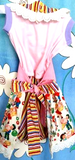 2 pc 'CANDY SHOP' APRON & BODYSUIT - Size 00