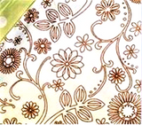 SPOTTED STAR QUILT - GREEN - 86.5cmW x 122cmL
