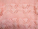 Pink Moss-Stitch Knit TOP - size 00