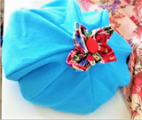 Flower Bulb Hat - Blue - Size 12 months +