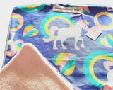Burp Cloth - Chubby Unicorns