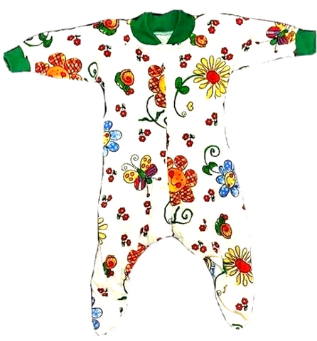BLOOMING BABY Sleepsuit - Green - Size 000