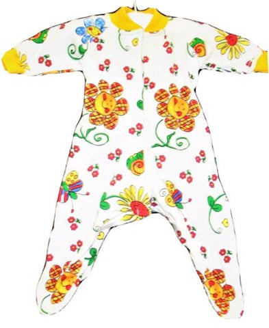 BLOOMING BABY SLEEPSUIT - Yellow - Size 000