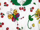 BLOOMING BABY SLEEPSUIT - GREEN - Size 00